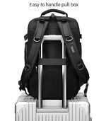 OZUKO 9309LY Tactical Travel Backpack With Waist Bag– USB Port, Anti-Theft - Image 33