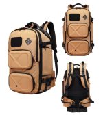 OZUKO 9309LY Tactical Travel Backpack With Waist Bag– USB Port, Anti-Theft - Image 36