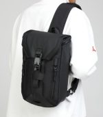 OZUKO 9334 Water-Resistant Sling Bag - Crossbody Daypack with USB Charging Port - Image 7