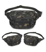 OZUKO 9340 Luxury Designers Waist Bag for Men -  Water-Resistant Fanny Pack - Image 10