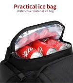 OZUKO 9386 Outdoor Travel Backpack with Cooler Compartment – USB Charging, Water-Resistant - Image 29