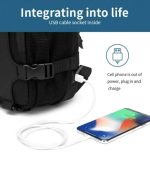 OZUKO 9388 Waterproof School Backpack – USB Port, Lightweight, Compact Design - Image 30