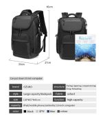 OZUKO 9409 Travel Laptop Backpack – USB Port, Water-Resistant - Image 35