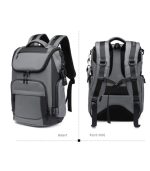 OZUKO 9409 Travel Laptop Backpack – USB Port, Water-Resistant - Image 32