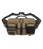 OZUKO 9449 Anti-Theft Waist Sling Bag - Water-Resistant Tablet Bag for Travel and Daily Use - Image 8