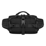 OZUKO 9450 Water-Resistant Waist Sling Bag for Men with USB Port, Anti-Theft Tactical Fanny Pack