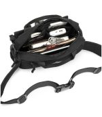 OZUKO 9450 Water-Resistant Waist Sling Bag for Men with USB Port, Anti-Theft Tactical Fanny Pack - Image 3