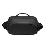 OZUKO 9551 Water-Resistant Waist Bag -  4L Multi-Storey Fanny Pack for Unisex Travel Pouch, Anti-Theft with Luminous Effect