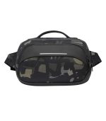 OZUKO 9551 Water-Resistant Waist Bag -  4L Multi-Storey Fanny Pack for Unisex Travel Pouch, Anti-Theft with Luminous Effect - Image 8