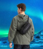 OZUKO 9551 Water-Resistant Waist Bag -  4L Multi-Storey Fanny Pack for Unisex Travel Pouch, Anti-Theft with Luminous Effect - Image 7
