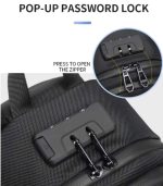 OZUKO 9577 Waterproof Durable Sling Bag - Image 34