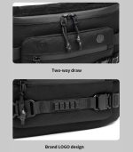 OZUKO 9681S Tactical Fanny Pack – Magnetic Buckle, Water-Resistant - Image 32