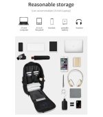 OZUKO 9588 Multifunctional Waterproof Backpack – 15.6-Inch Laptop Fit, Sports Travel Design - Image 43