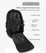 OZUKO 9588 Multifunctional Waterproof Backpack – 15.6-Inch Laptop Fit, Sports Travel Design - Image 44