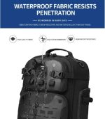 OZUKO 9590S Anti-Theft Laptop Backpack – High-Quality, Water-Resistant, 15.6-Inch Compatible - Image 26