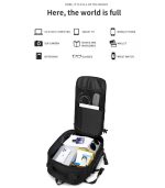 OZUKO 9590S Anti-Theft Laptop Backpack – High-Quality, Water-Resistant, 15.6-Inch Compatible - Image 22