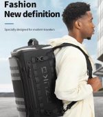 OZUKO 9641 45L Fashion Designer Weekender Duffel Bag – Versatile Business Travel and Outdoor Sport Bag - Image 52