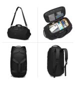 OZUKO 9651 Weekender Travel Duffle Bag – Waterproof Multipurpose Carry Bag for Men - Image 35
