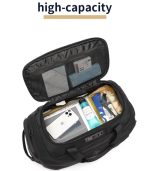 OZUKO 9651 Weekender Travel Duffle Bag – Waterproof Multipurpose Carry Bag for Men - Image 53