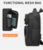 OZUKO 9659 Lightweight Waterproof Fashion Shoulder Bag – Anti-Theft Chest Bag for Men - Image 20