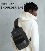 OZUKO 9659 Lightweight Waterproof Fashion Shoulder Bag – Anti-Theft Chest Bag for Men - Image 23