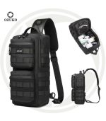 OZUKO 9661 Waterproof Anti-Theft Sling Bag for Men – Travel Daypack for Business, Campus & Hiking - Image 6
