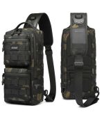 OZUKO 9661 Waterproof Anti-Theft Sling Bag for Men – Travel Daypack for Business, Campus & Hiking - Image 11