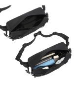 OZUKO 9676 Outdoor Tactical Waist Bag for Men – Durable Waterproof Oxford Crossbody Chest Pack with Tripod Holder - Image 4