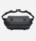 OZUKO 9676 Outdoor Tactical Waist Bag for Men – Durable Waterproof Oxford Crossbody Chest Pack with Tripod Holder - Image 2