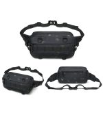 OZUKO 9676 Outdoor Tactical Waist Bag for Men – Durable Waterproof Oxford Crossbody Chest Pack with Tripod Holder - Image 8