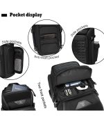 OZUKO 9680 Tactical Style EDC Sling Bag for Men - Image 26