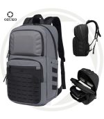 OZUKO 9687 Water-Resistant Laptop Backpack - Oxford Fabric, Hidden Pocket, for Work, Travel & School - Image 2