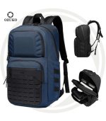 OZUKO 9687 Water-Resistant Laptop Backpack - Oxford Fabric, Hidden Pocket, for Work, Travel & School - Image 6