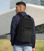 OZUKO 9687 Water-Resistant Laptop Backpack - Oxford Fabric, Hidden Pocket, for Work, Travel & School - Image 5