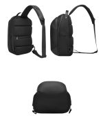 OZUKO 9731 Crossbody Chest Bag for Men – Waterproof, Minimalist Sling Bag for Hiking - Image 37