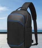 OZUKO 9731 Crossbody Chest Bag for Men – Waterproof, Minimalist Sling Bag for Hiking - Image 44