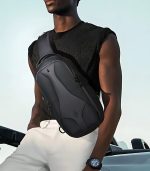 OZUKO 9735 Sling Crossbody Chest Bag – Water-Resistant, Multi-Compartment - Image 36