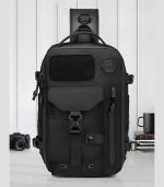 OZUKO 9737 Chest Shoulder Bag – Tactical & Water-Resistant Sling - Image 38