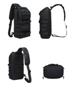 OZUKO 9738 Designer Waterproof Chest Bag for Men – Crossbody Sling for Outdoor, Travel, and Daily Use - Image 19
