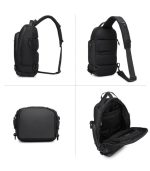 OZUKO 9740 Large Capacity Waterproof Chest Bag – Lightweight Oxford Crossbody Sling Backpack - Image 24