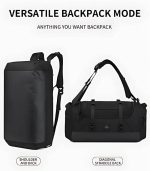 OZUKO 9747 75L Large Weekender Duffel Bag – Multi-Use Travel and Sports Backpack - Image 41