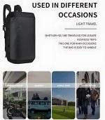 OZUKO 9747 75L Large Weekender Duffel Bag – Multi-Use Travel and Sports Backpack - Image 39