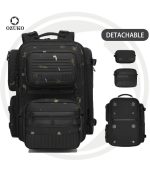 OZUKO 9762 3-in-1 Expandable Anti-Theft Travel Backpack for Unisex – Large Capacity Waterproof Outdoor Adventure Bag - Image 11