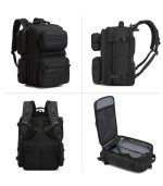 OZUKO 9762 3-in-1 Expandable Anti-Theft Travel Backpack for Unisex – Large Capacity Waterproof Outdoor Adventure Bag - Image 5