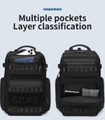 OZUKO 9797S Travel Laptop Backpack – USB Port, Water-Resistant, Airline-Approved Carry-On - Image 54