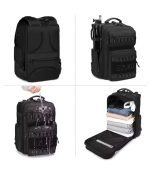 OZUKO 9797S Travel Laptop Backpack – USB Port, Water-Resistant, Airline-Approved Carry-On - Image 39