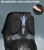 OZUKO 9799 Travel Laptop Backpack – USB Port, Water-Resistant - Image 56