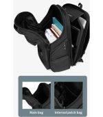 OZUKO 9799 Travel Laptop Backpack – USB Port, Water-Resistant - Image 50