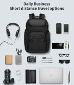OZUKO 9799 Travel Laptop Backpack – USB Port, Water-Resistant - Image 49