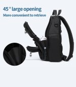 OZUKO 9805 Chest Sling Bag – Waterproof Oxford, Anti-Theft, Lightweight Crossbody - Image 40
